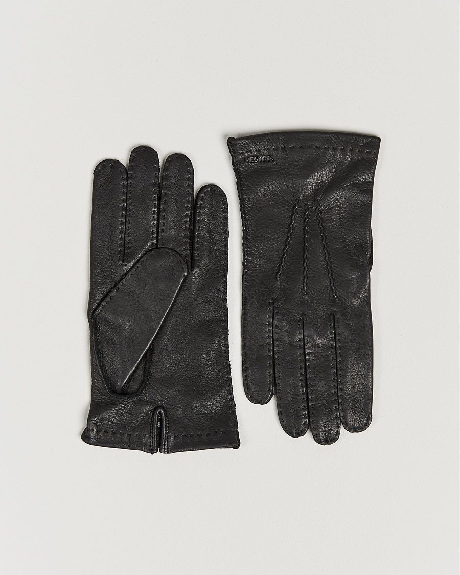 Homme | Gants | Hestra | Henry Unlined Deerskin Glove Black