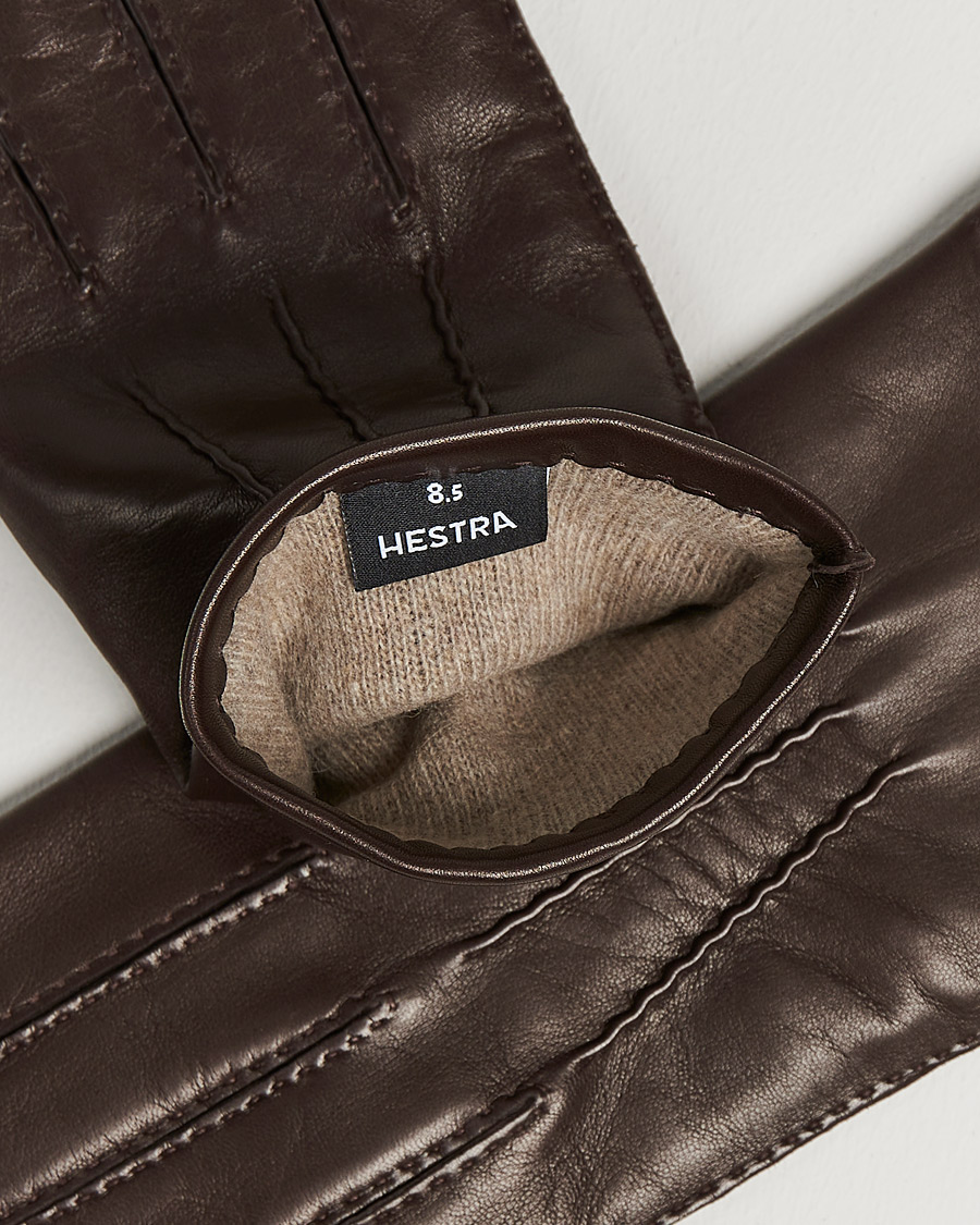 Homme | Gants | Hestra | Edward Wool Lined Glove Espresso