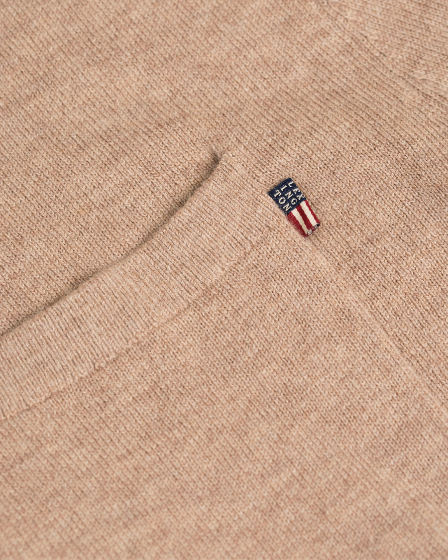 Homme | Pulls Et Tricots | Lexington | Jeff Crewneck Sweater Silver Mink Beige