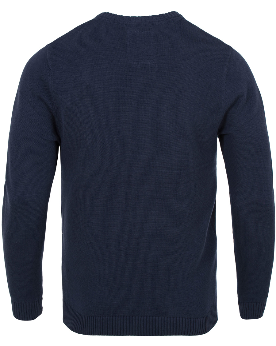 Homme | Pulls Et Tricots | Lexington | Nelson Knitted Sweatshirt Deepest Blue