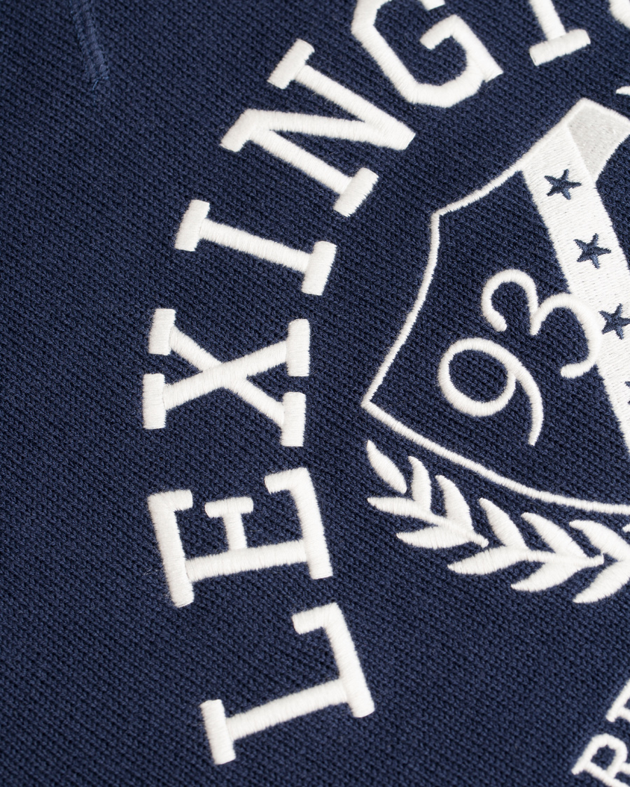 Homme | Pulls Et Tricots | Lexington | Nelson Knitted Sweatshirt Deepest Blue