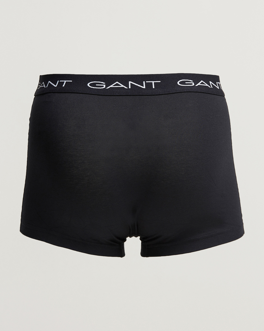 Homme | Sous-Vêtements Et Chaussettes | GANT | 3-Pack Trunk Boxer Black