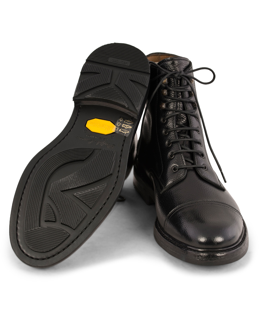 Homme | Ralph Lauren Macomb Boot Country Grain Black | Polo Ralph Lauren | Ralph Lauren Macomb Boot Country Grain Black