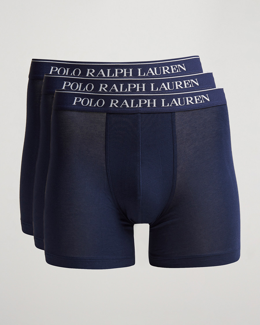Homme | Sous-Vêtements Et Chaussettes | Polo Ralph Lauren | 3-Pack Boxer Brief Navy