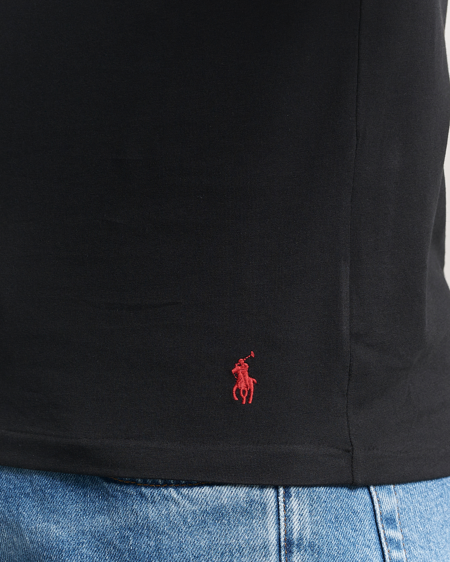 Homme | T-shirts | Polo Ralph Lauren | 2-Pack Cotton Stretch T-Shirt Black