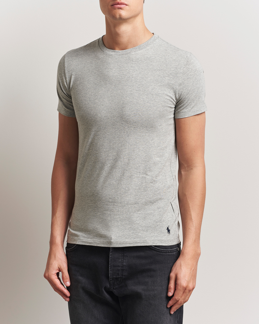Homme | T-shirts | Polo Ralph Lauren | 2-Pack Cotton Stretch T-Shirt Andover Heather