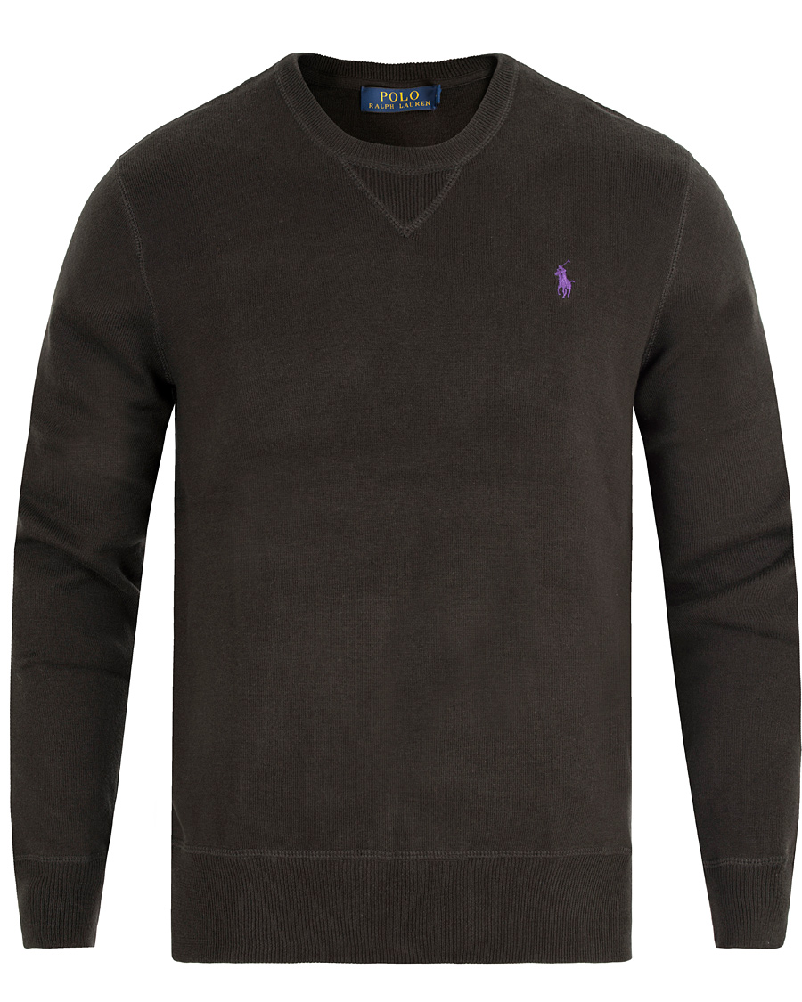 Homme | Pulls Et Tricots | Polo Ralph Lauren | Crew Neck Knitted Sweater Polo Black