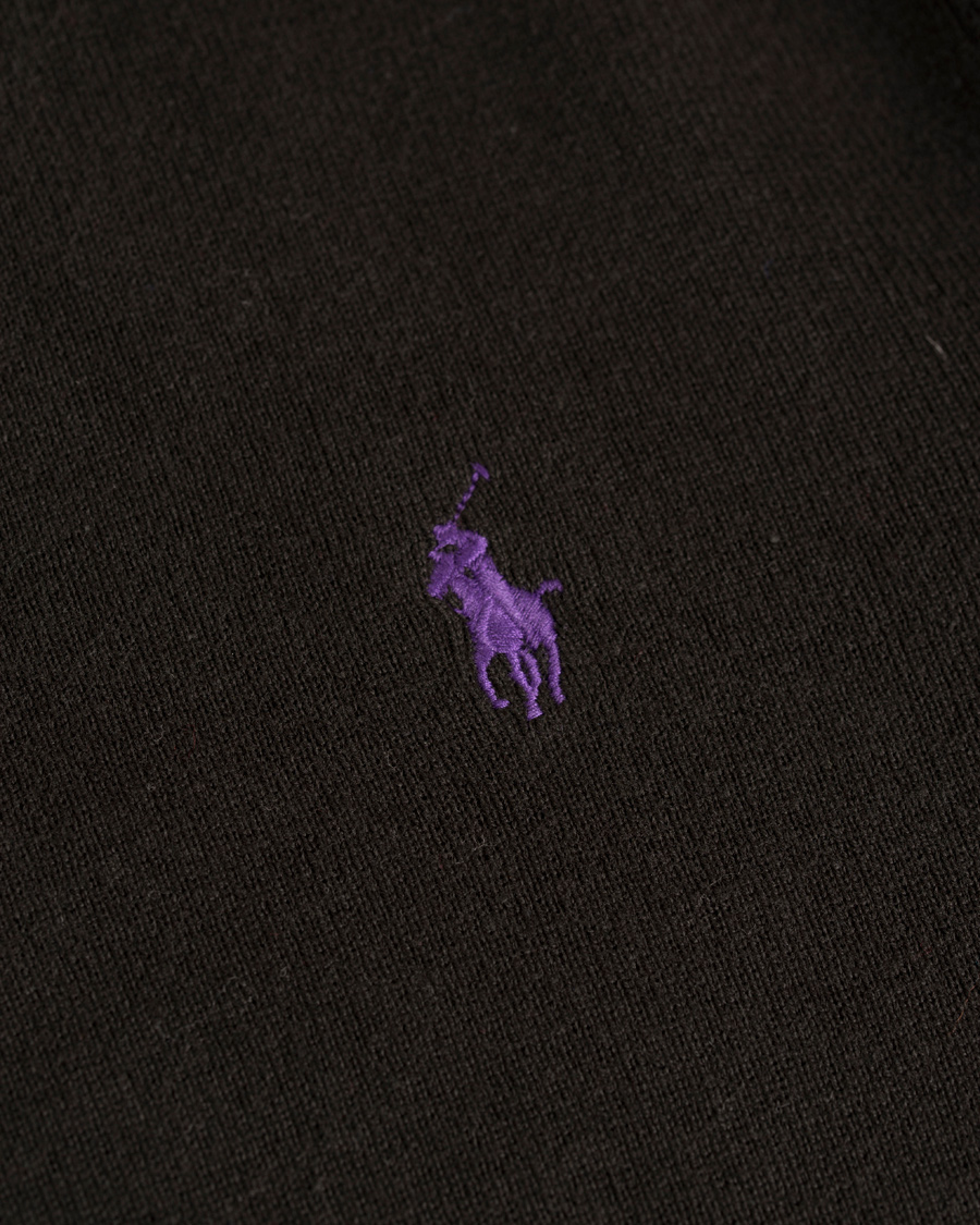 Homme | Pulls Et Tricots | Polo Ralph Lauren | Crew Neck Knitted Sweater Polo Black