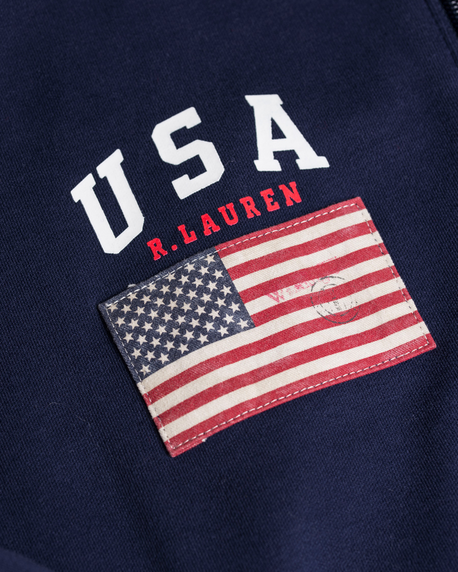 Homme | Pulls Et Tricots | Polo Ralph Lauren | USA Track Jacket French Navy