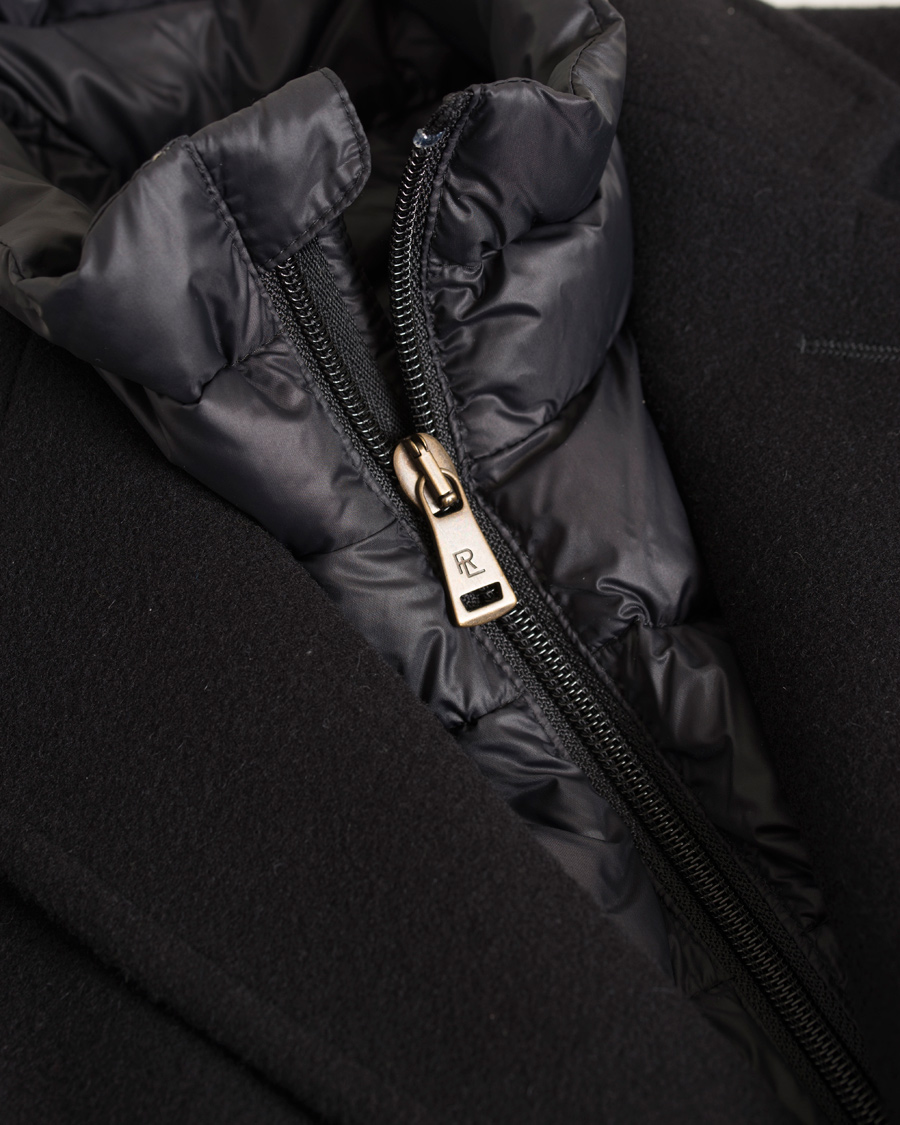 Homme | Manteaux Et Vestes | Polo Ralph Lauren | Clothing Solid Melton Wool Top Coat Black