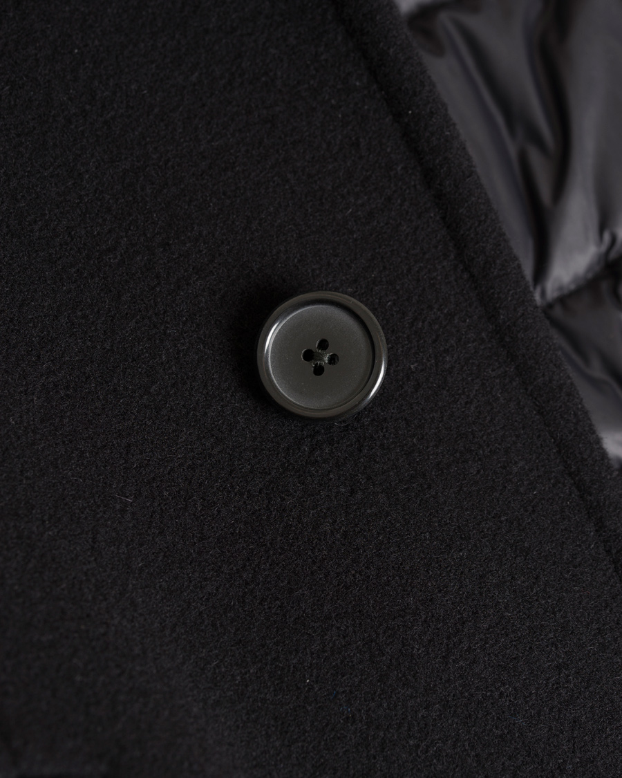 Homme | Manteaux Et Vestes | Polo Ralph Lauren | Clothing Solid Melton Wool Top Coat Black