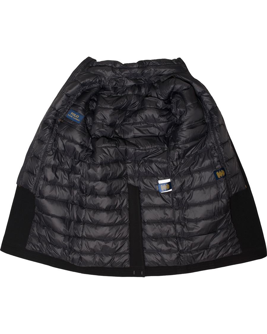 Homme | Manteaux Et Vestes | Polo Ralph Lauren | Clothing Solid Melton Wool Top Coat Black