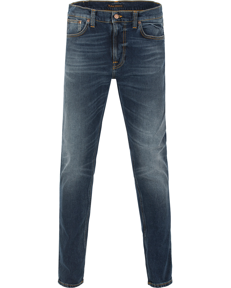 Homme | Jeans | Nudie Jeans | Lean Dean Organic Slim Fit Stretch Jeans Dark Indigo