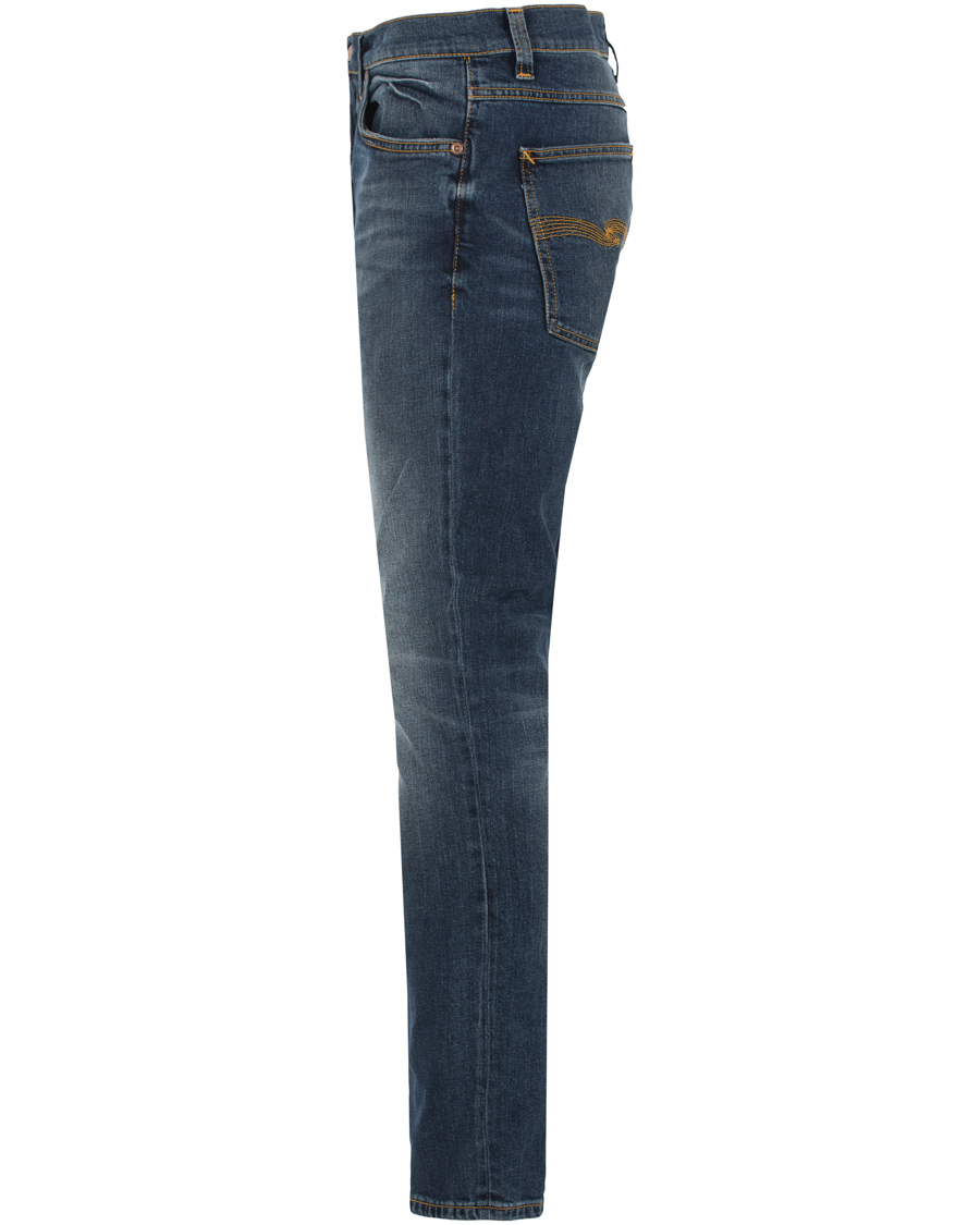 Homme | Jeans | Nudie Jeans | Lean Dean Organic Slim Fit Stretch Jeans Dark Indigo