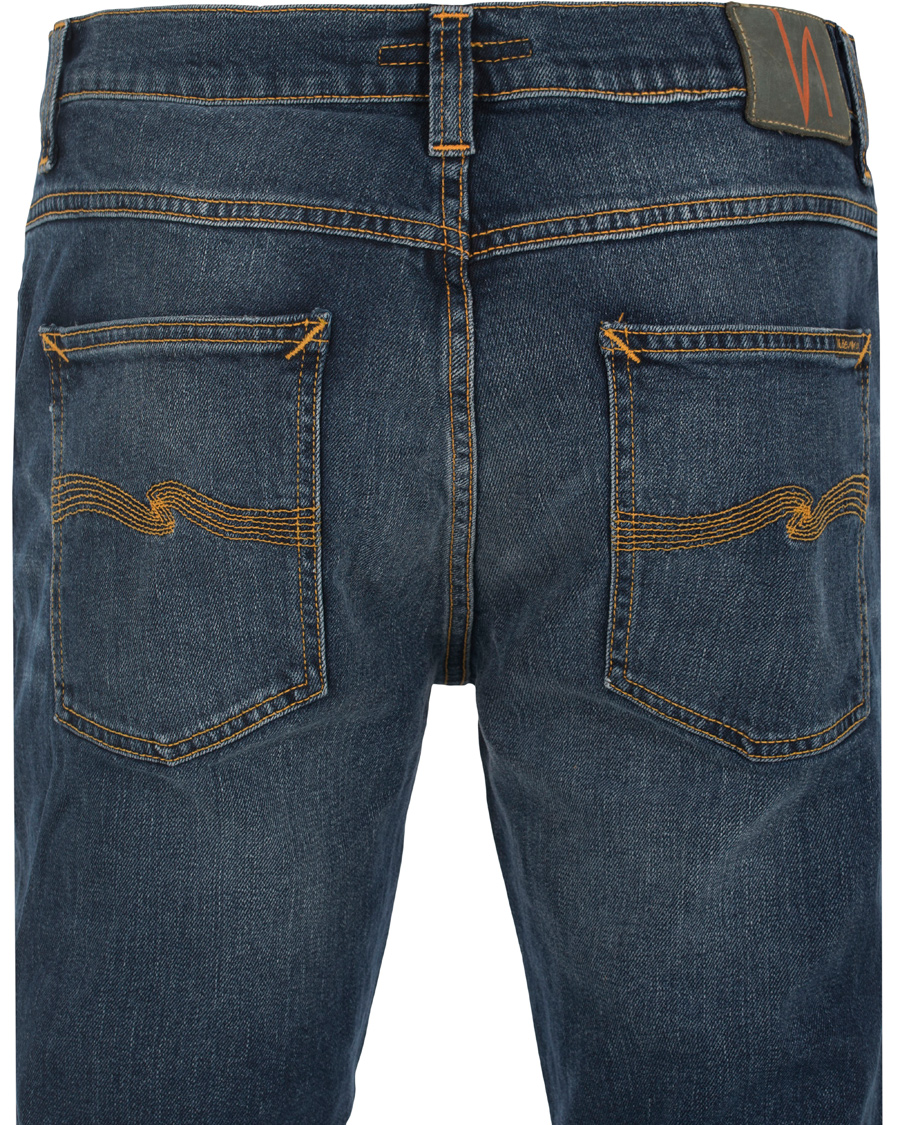 Homme | Jeans | Nudie Jeans | Lean Dean Organic Slim Fit Stretch Jeans Dark Indigo
