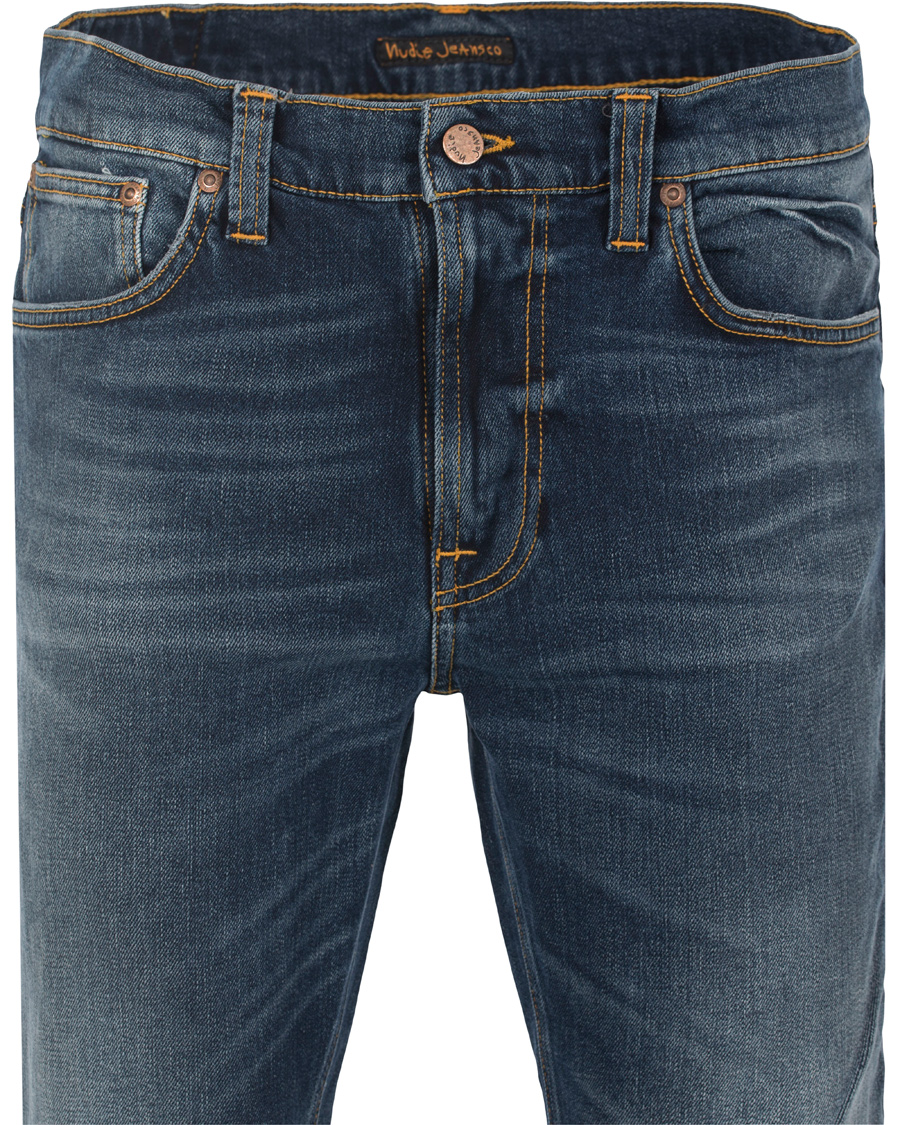 Homme | Jeans | Nudie Jeans | Lean Dean Organic Slim Fit Stretch Jeans Dark Indigo