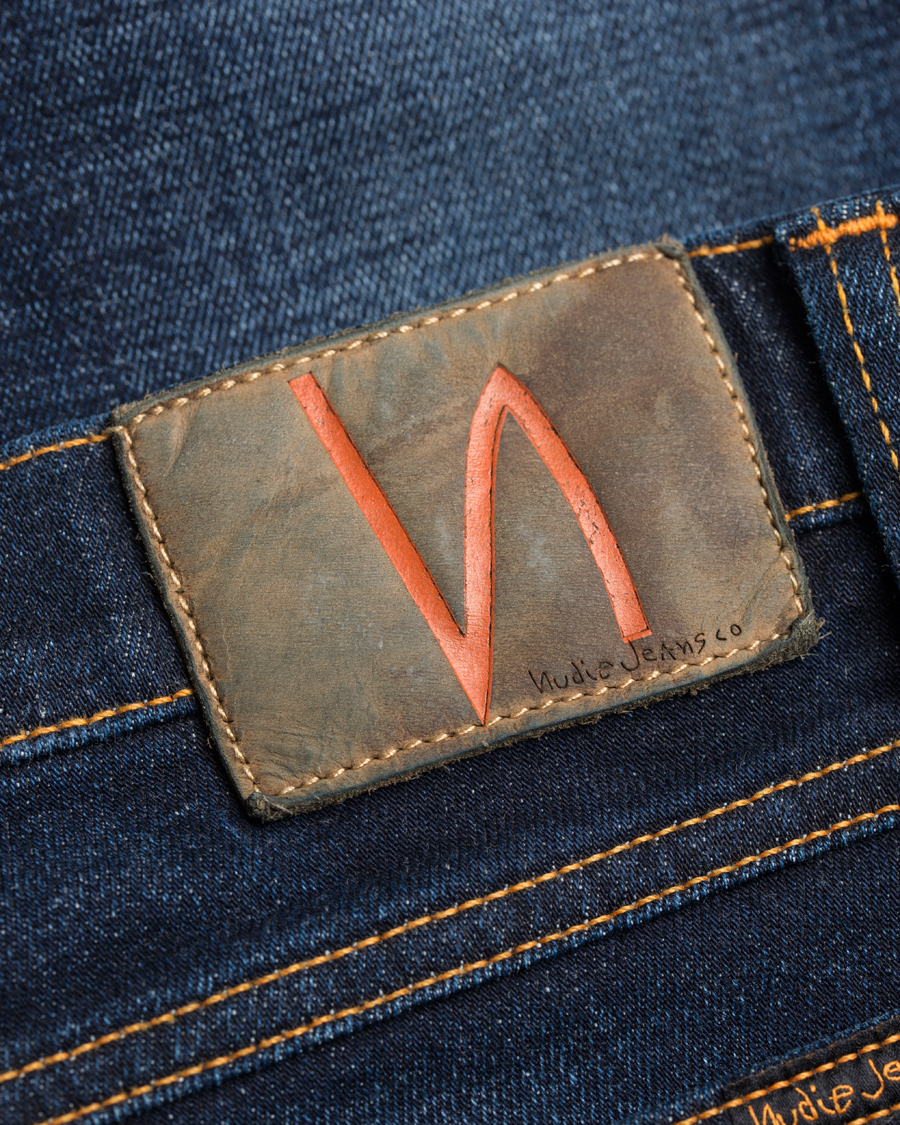 Homme | Jeans | Nudie Jeans | Long John Organic Slim Fit Stretch Jeans Sparkles