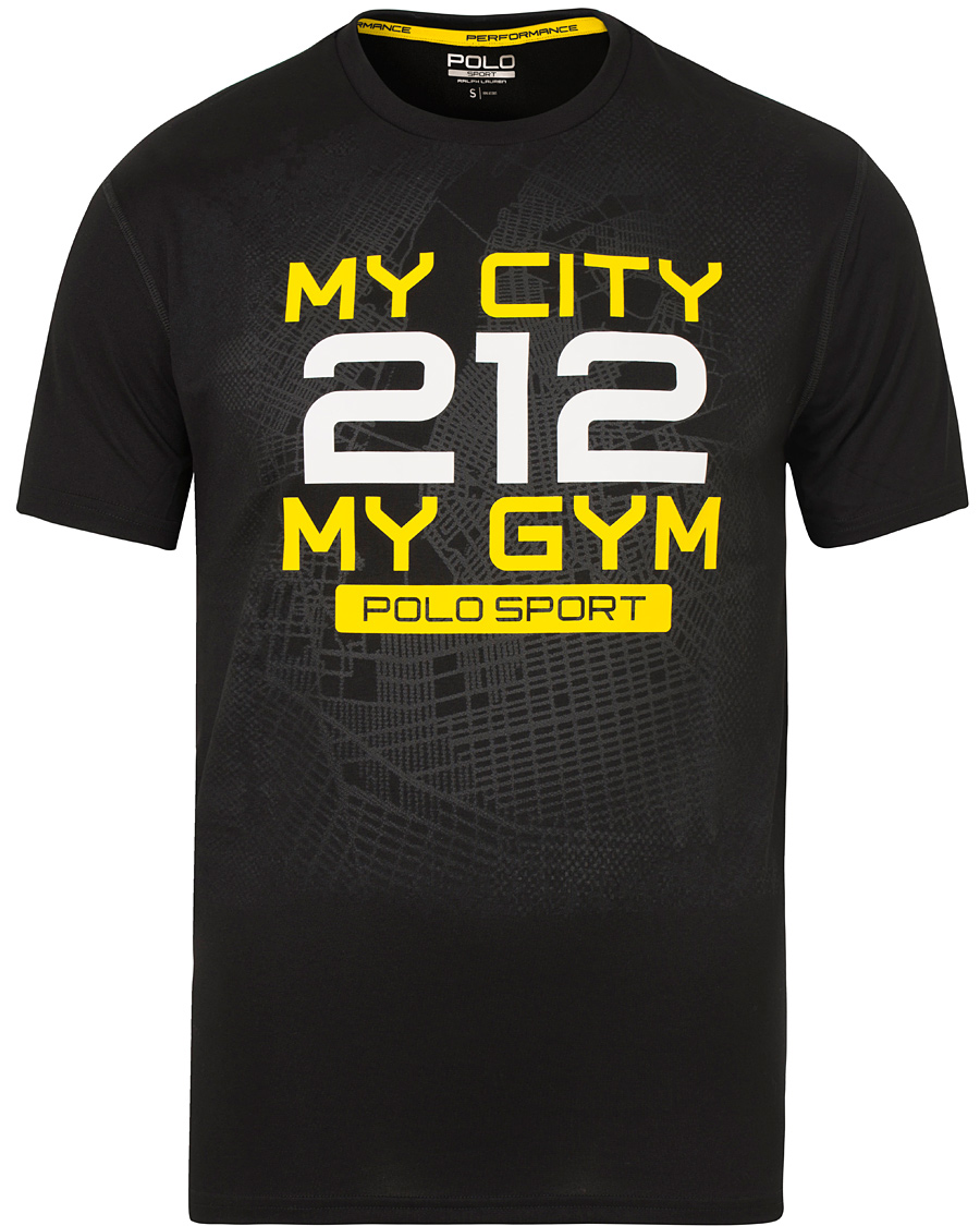 Homme | T-shirts | Polo Sport Ralph Lauren | Crew Neck 212 Gym Tee Polo Black