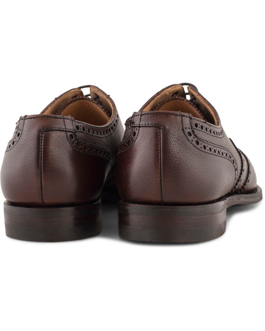 Homme | Crockett & Jones MTO Finsbury Brogue City Sole Brown Grain Calf | Crockett & Jones | MTO Finsbury Brogue City Sole Brown Grain Calf