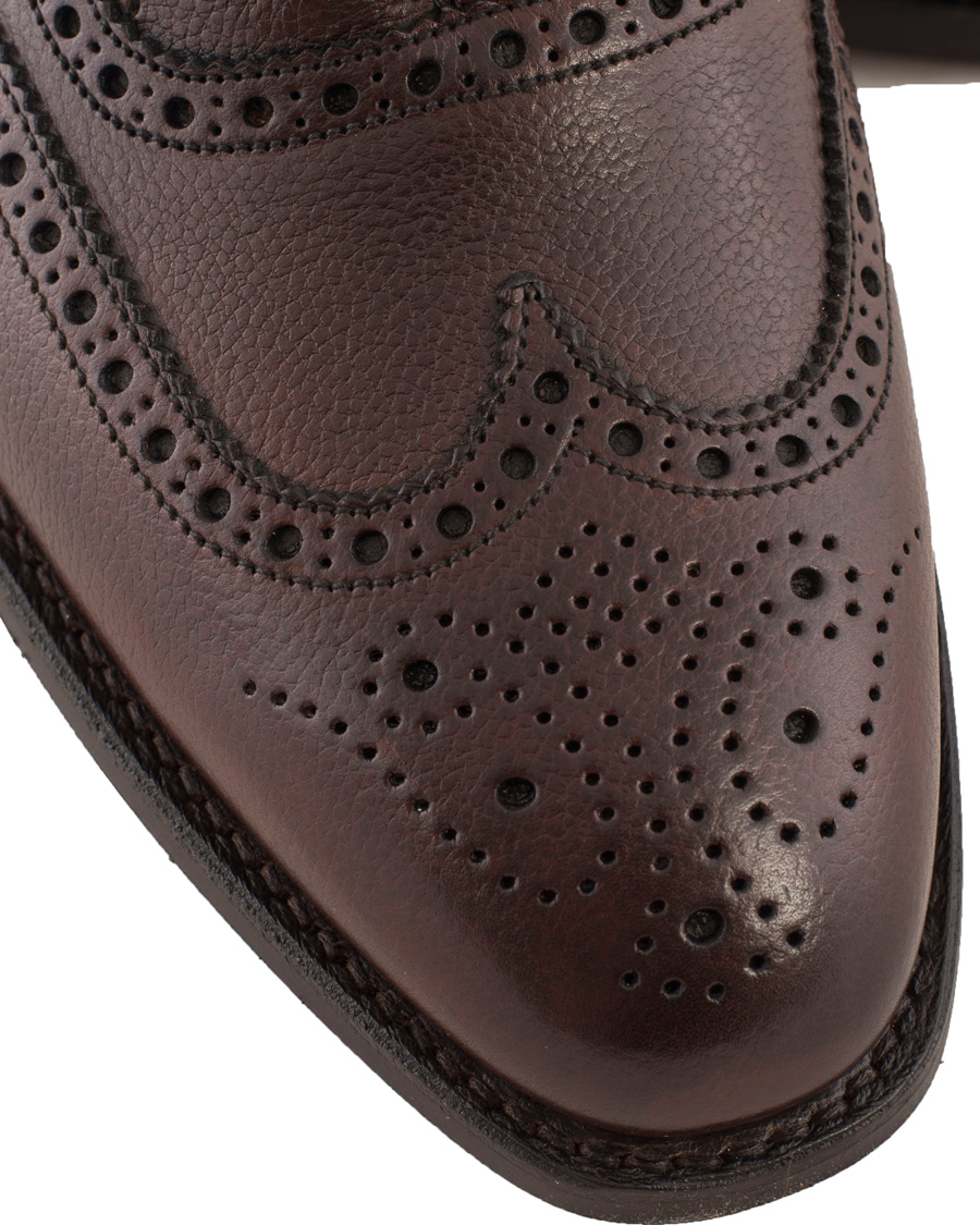 Homme | Crockett & Jones MTO Finsbury Brogue City Sole Brown Grain Calf | Crockett & Jones | MTO Finsbury Brogue City Sole Brown Grain Calf