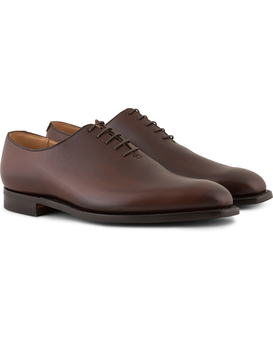 Homme | Crockett & Jones MTO Alex Oxford City Sole Brown Grain Calf | Crockett & Jones | MTO Alex Oxford City Sole Brown Grain Calf