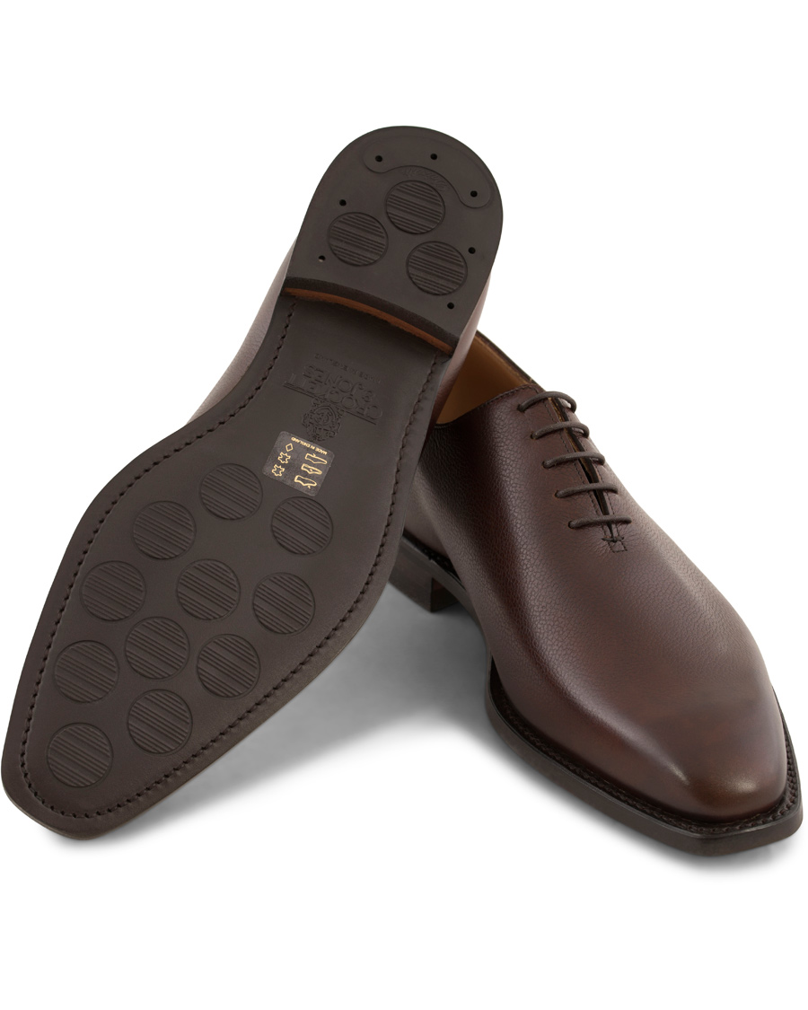 Homme | Crockett & Jones MTO Alex Oxford City Sole Brown Grain Calf | Crockett & Jones | MTO Alex Oxford City Sole Brown Grain Calf
