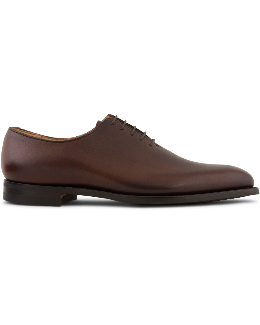 Homme | Crockett & Jones MTO Alex Oxford City Sole Brown Grain Calf | Crockett & Jones | MTO Alex Oxford City Sole Brown Grain Calf