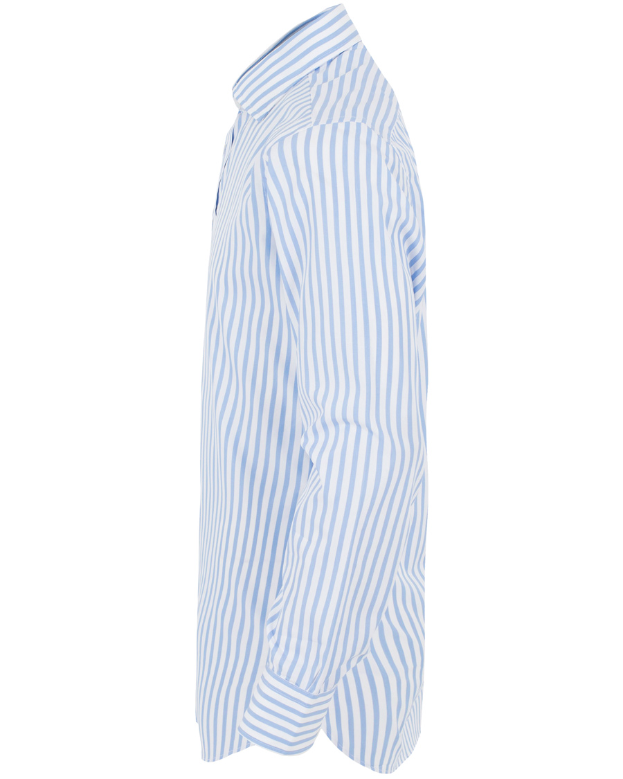 Homme | Chemises | Turnbull & Asser | Slim Fit Bengal Stripe Shirt Light Blue