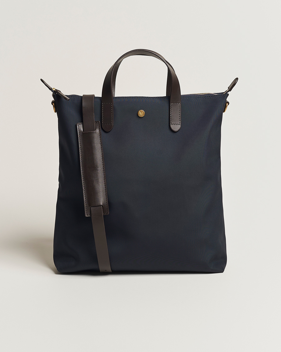 Homme | Sacs | Mismo | M/S Canvas Shopper Navy/Dark Brown