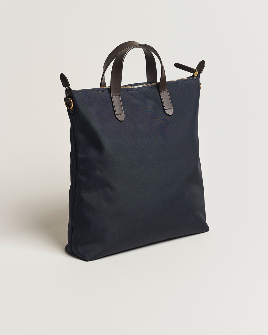 Homme | Sacs | Mismo | M/S Canvas Shopper Navy/Dark Brown