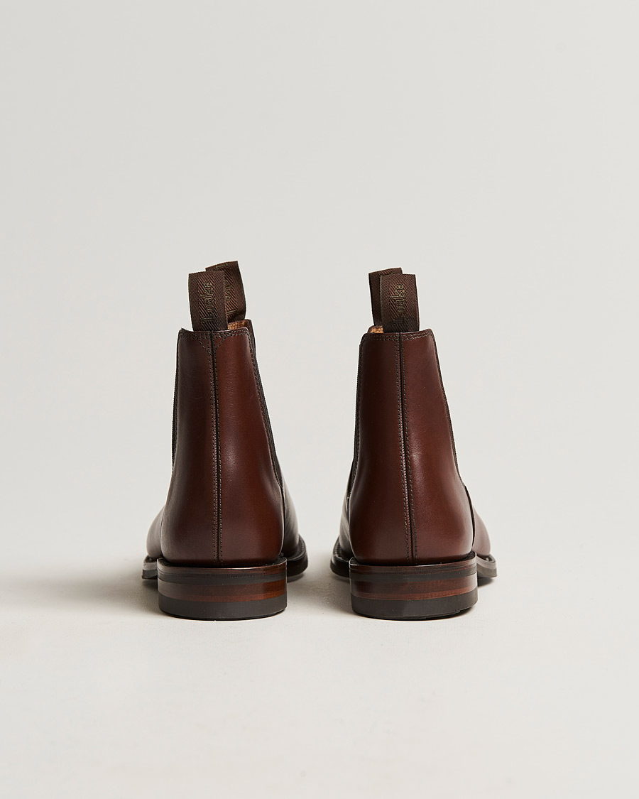 Homme | Bottes | Loake 1880 | Chatsworth Chelsea Boot Brown Waxy Leather