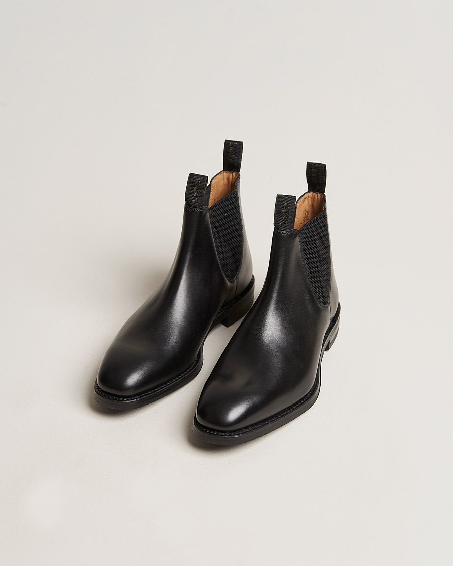 Homme | Bottes | Loake 1880 | Chatsworth Chelsea Boot Black Calf