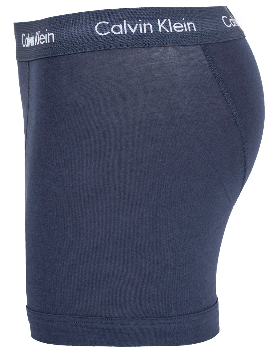 Homme | Sous-Vêtements Et Chaussettes | Calvin Klein | Cotton Stretch Long Leg Trunk 3-pack Blue/Black/Cobolt