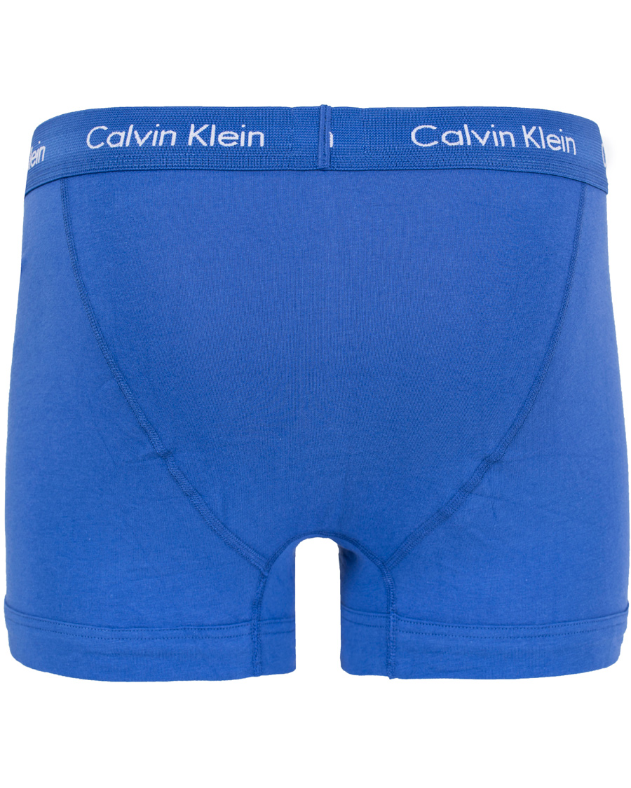 Homme | Sous-Vêtements Et Chaussettes | Calvin Klein | Cotton Stretch Long Leg Trunk 3-pack Blue/Black/Cobolt