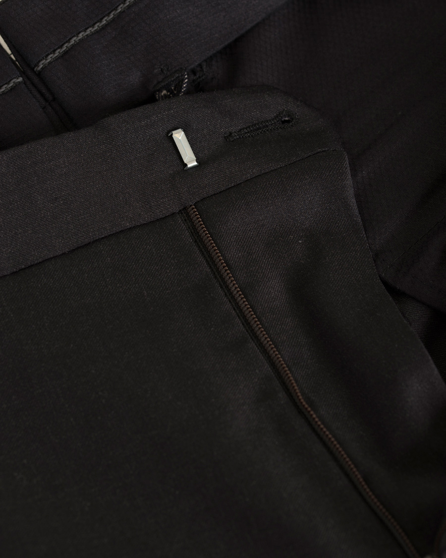 Homme | Pantalons | GANT Diamond G | Tailored Slim Travel Pants Charcoal Melange