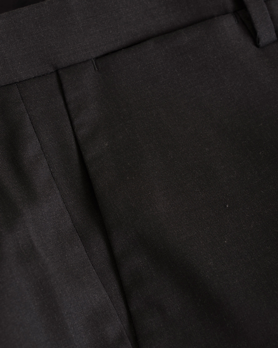 Homme | Pantalons | GANT Diamond G | Tailored Slim Travel Pants Charcoal Melange