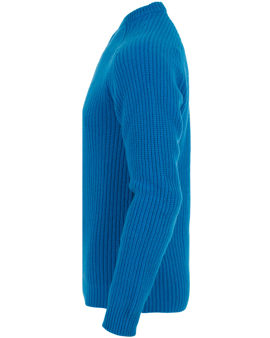 Homme | Pulls Et Tricots | GANT Diamond G | Lambswool Cashmere Crew Neck Teal Blue