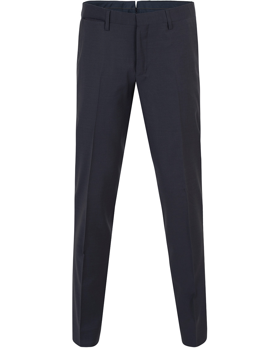 Homme | Pantalons | GANT Diamond G | Tailored Slim Travel Pants Ink Blue