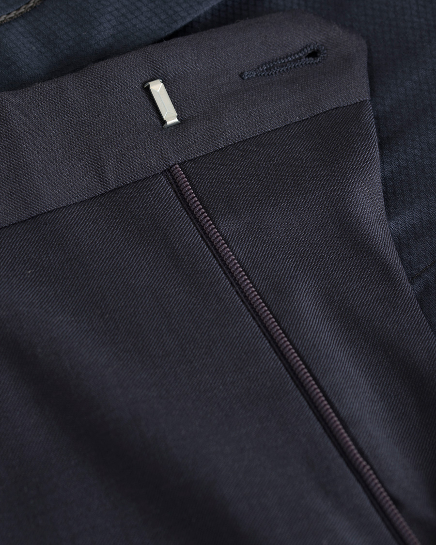 Homme | Pantalons | GANT Diamond G | Tailored Slim Travel Pants Ink Blue