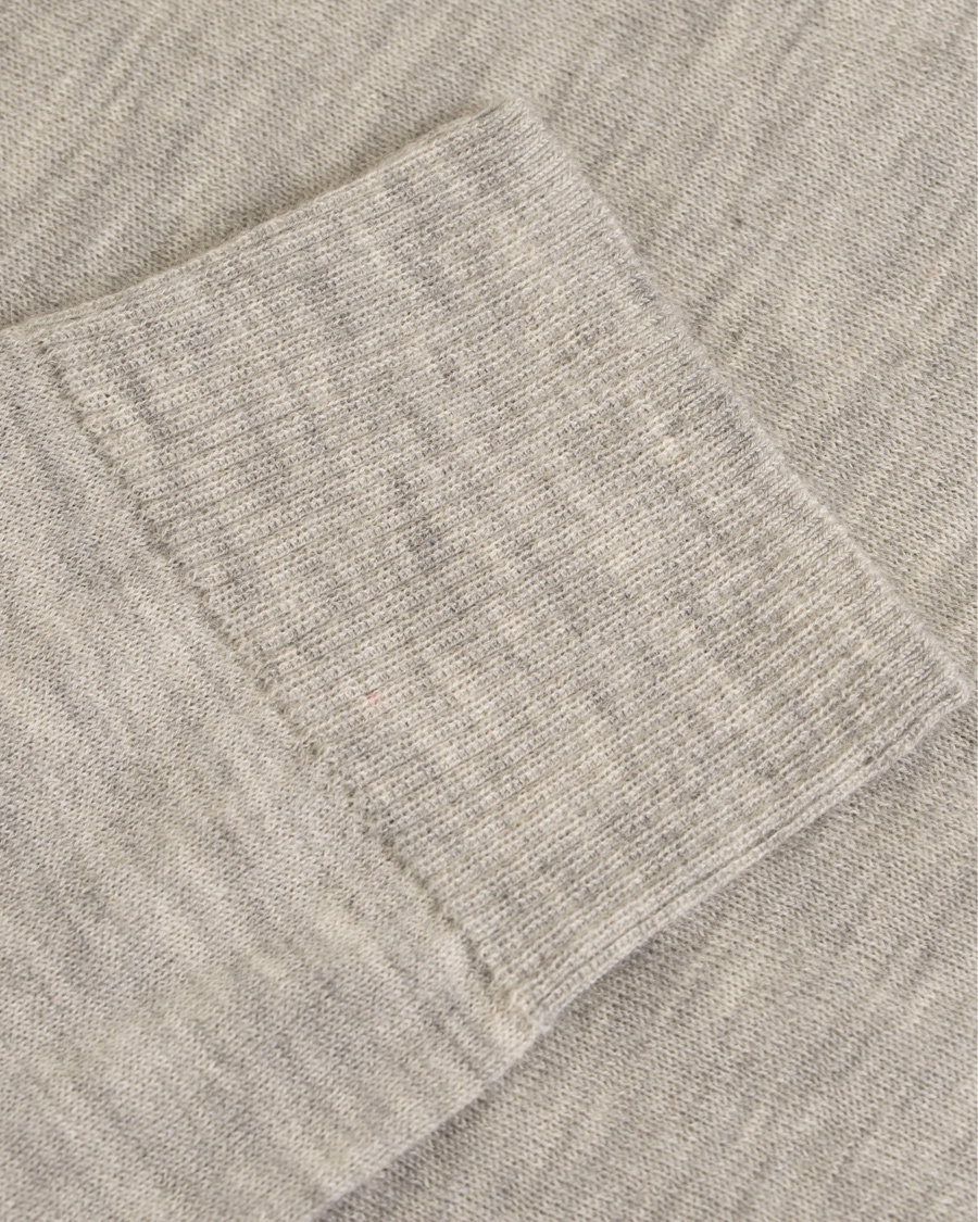Homme | Pulls Et Tricots | GANT Diamond G | Extra Fine Cashmere Crew Neck Light Grey Melange