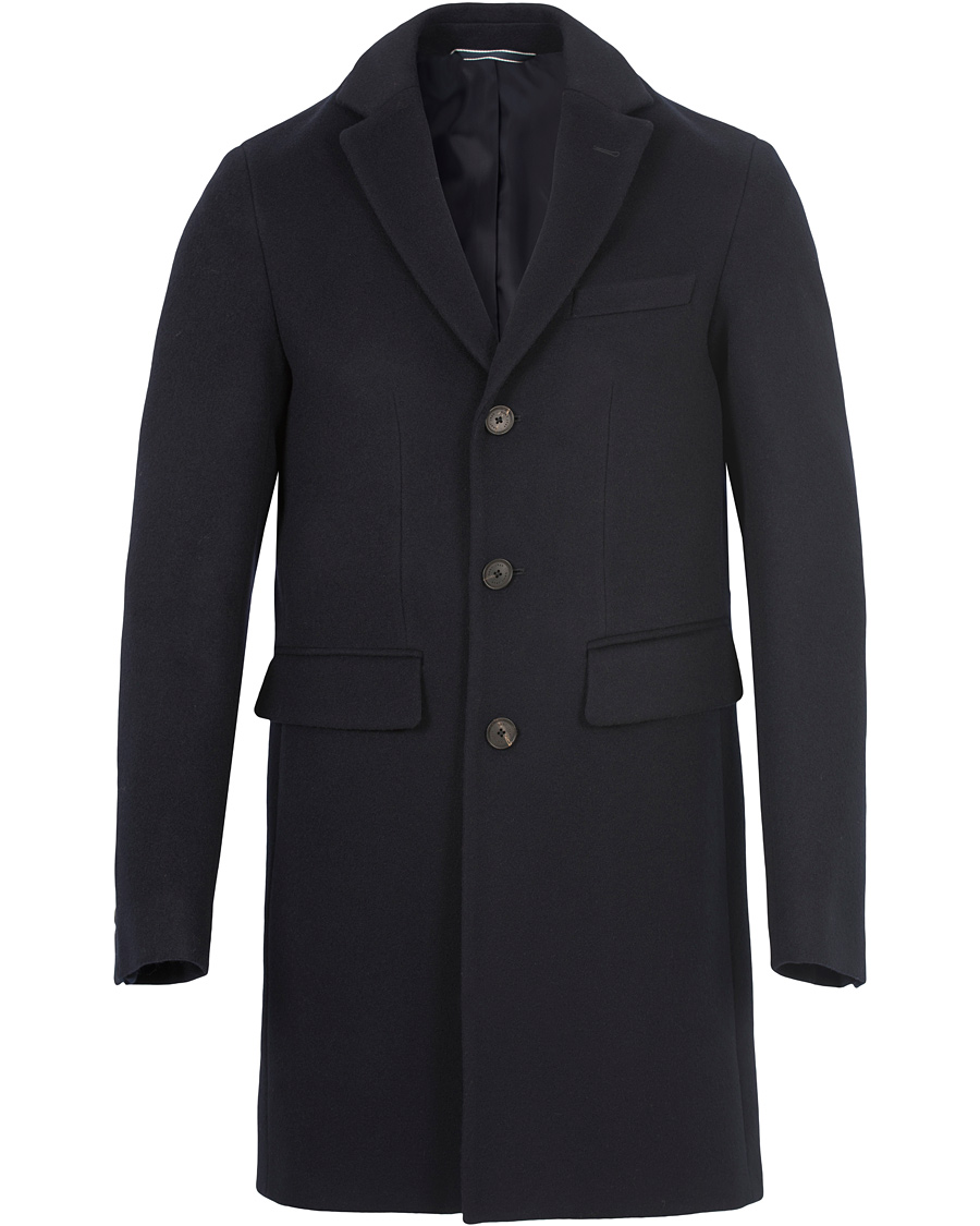 Homme | Manteaux Et Vestes | GANT | The Harrison Overcoat Navy