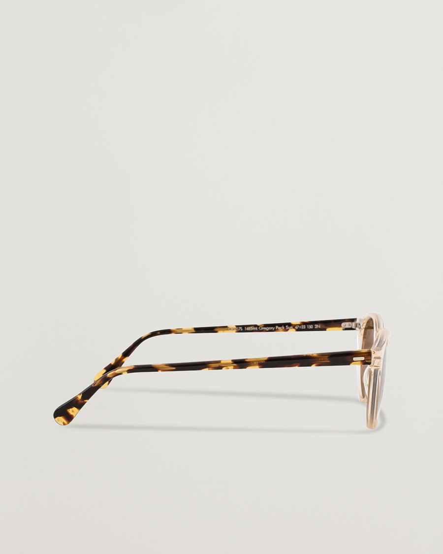 Homme | Lunettes De Soleil | Oliver Peoples | Gregory Peck Sunglasses Honey/Gold Mirror
