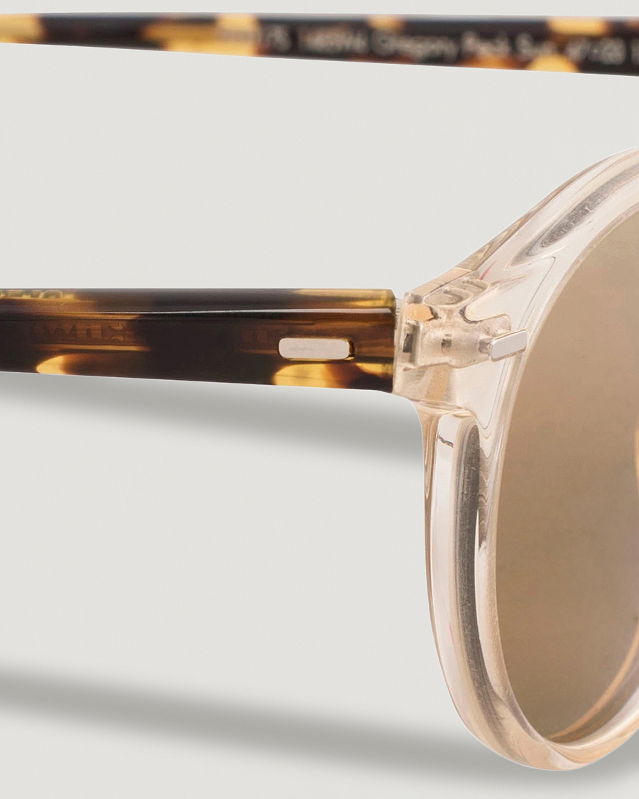 Homme | Lunettes De Soleil | Oliver Peoples | Gregory Peck Sunglasses Honey/Gold Mirror