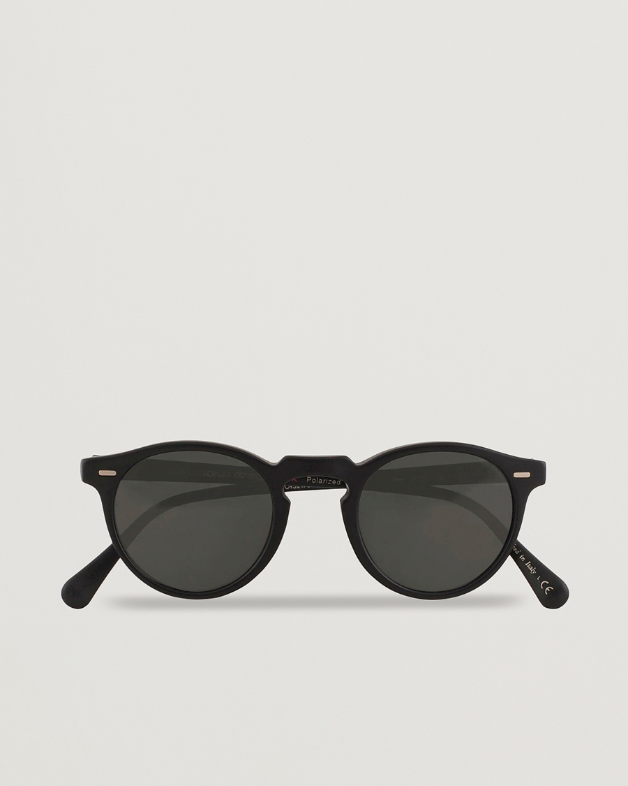 Homme | Lunettes De Soleil | Oliver Peoples | Gregory Peck Sunglasses Black/Midnight