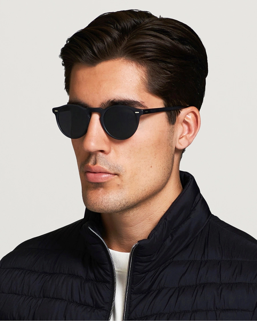 Homme |  | Oliver Peoples | Gregory Peck Sunglasses Black/Midnight