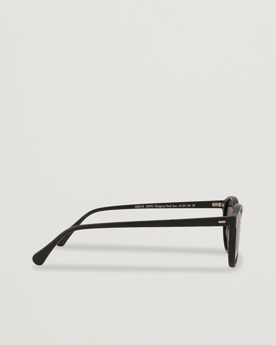 Homme | Lunettes De Soleil | Oliver Peoples | Gregory Peck Sunglasses Black/Midnight