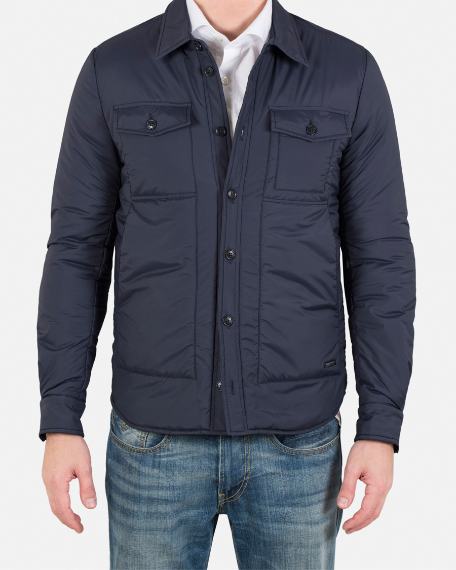 Homme | Manteaux Et Vestes | Woolrich | Comfort Shirt Jacket Navy