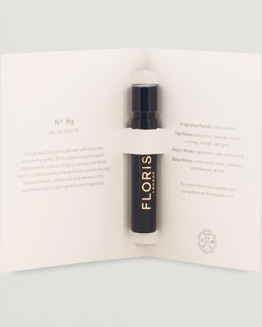Homme | Parfums | | Floris London No. 89 Eau de Toilette 1,2ml Sample