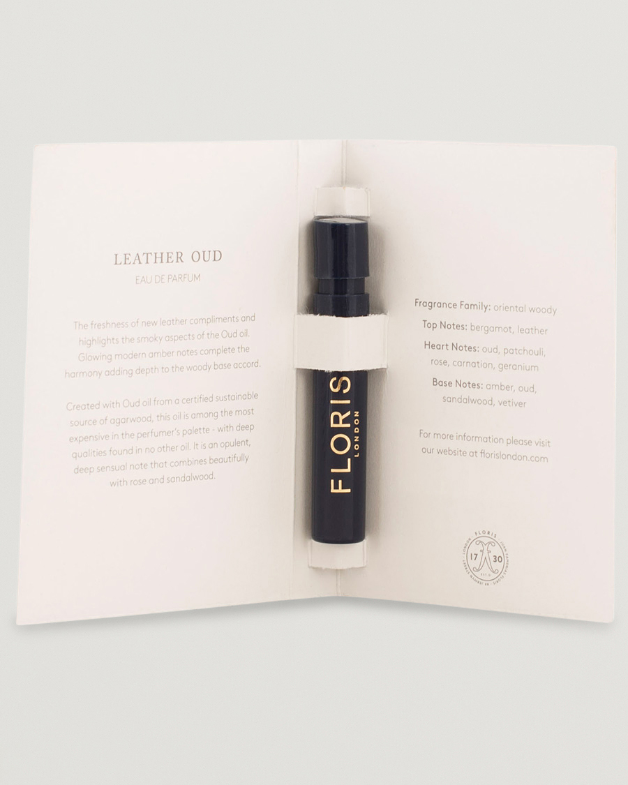 Homme | Parfums | | Floris London Leather Oud Eau de Parfum 1,2ml Sample