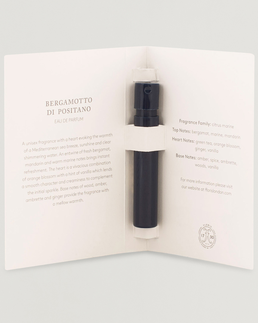 Homme | Parfums | | Floris London Bergamotto di Positano Eau de Parfum 2ml Sample